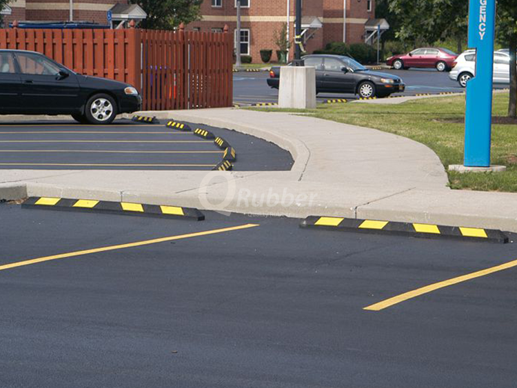 Froadp Topes de Rueda para Estacionamiento de 180 cm, Ayuda para